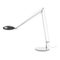 artemide -   lampe de bureau demetra blanc design technopolymère